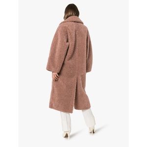 Nanushka Imogen Faux Fur Teddy Coat 